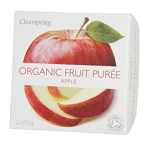 Clearspring Fruit Puree Apple 2 X 100g