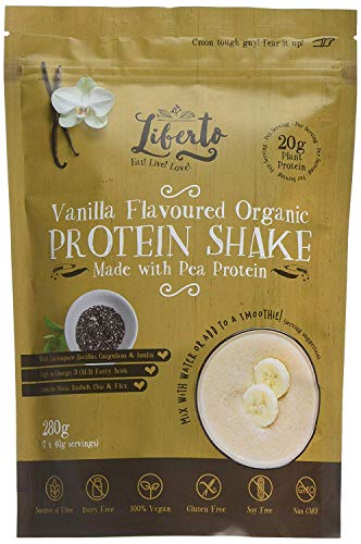 Liberto Organic Vanilla Protein Shake 280g (Pack of 2)