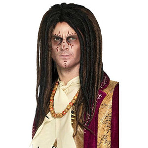 Smiffys 45058 Deluxe Voodoo Dreadlock Wig (One Size)