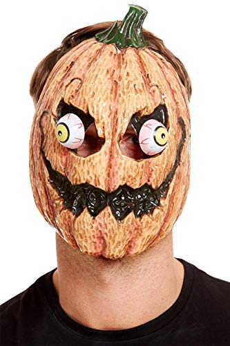 Smiffys 52041 Pumpkin Mask, Men, Orange