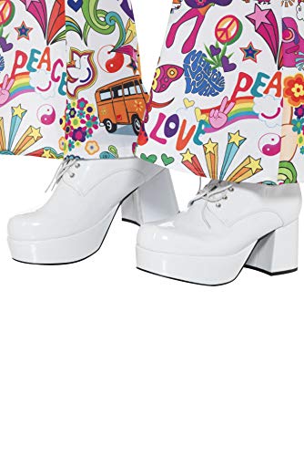 Smiffys 43074S 70's Men's Platform Shoe (UK 8/US 9)