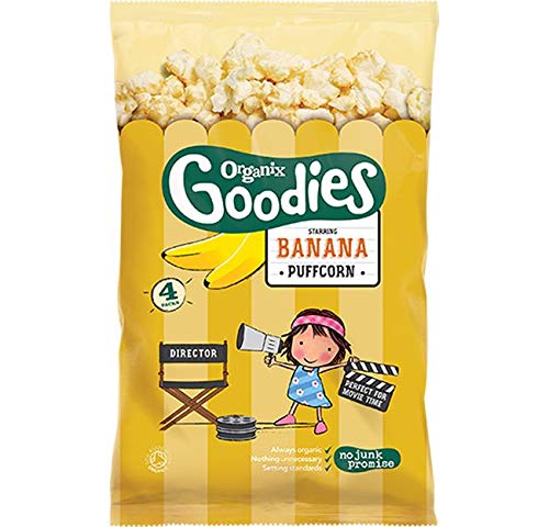 Goodies Puffcorn - Banana Multipack 12m+ (4x10g) (Pack of 3)