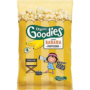 Goodies Puffcorn - Banana Multipack 12m+ (4x10g) (Pack of 3)