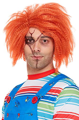 Smiffys 61022 Officially Licensed Chucky Wig, Unisex Adult, Ginger