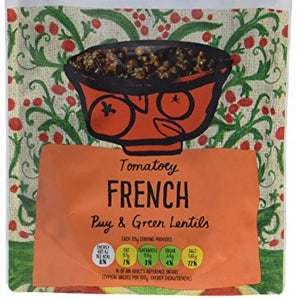 Merchant Gourmet Tomatoey French Puy & Green Lentils 250g (6 pouches)