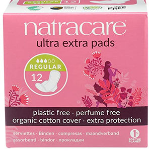 Natracare Ultra Extra Pads Normal (Pack of 6)