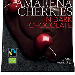 Landgarten - Amarena Cherries in Dark Chocolate - 50g