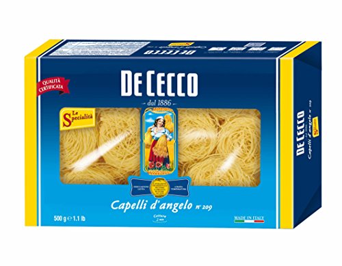 De Cecco Capelli D' Angelo 500 g (Pack of 5)