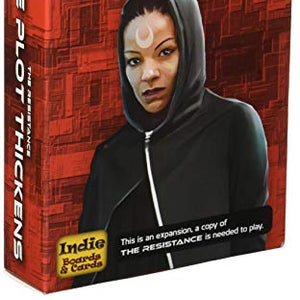 Indie Board & Card IBG0RE05 The Resistance The Plot Thickens Expansion Game, Multicoloured