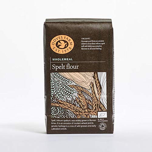 Doves Farm Spelt Flour Wholegrain Organic 5 X 1Kg