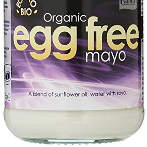 Plamil Organic Egg Free Mayonnaise Plain 315 g (Pack of 6)