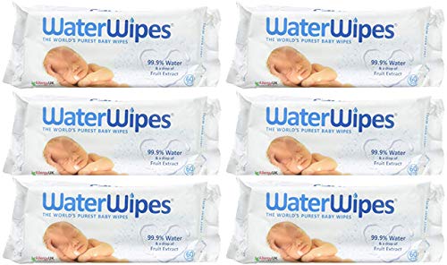 DERMAH2O DermaH20 Water Wipes - "Worlds Purest Baby Wipes" 60s (pack of 6)