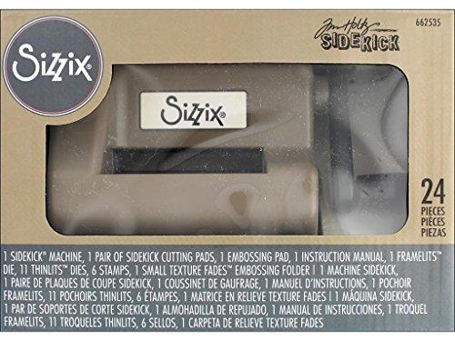 Sizzix 662535 Sidekick Starter Kit featuring Tim Holtz Designs, Brown & Black
