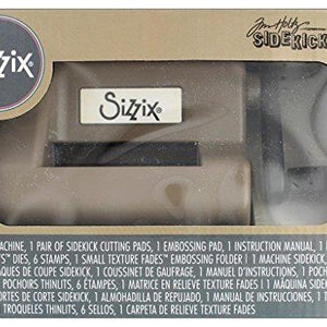 Sizzix 662535 Sidekick Starter Kit featuring Tim Holtz Designs, Brown & Black