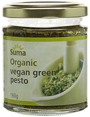 Suma Organic Green Vegan Pesto 160 g (Pack of 6)