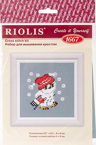Riolis Counted Cross Stitch Kit ~ SNOW #1667