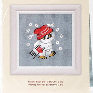 Riolis Counted Cross Stitch Kit ~ SNOW #1667