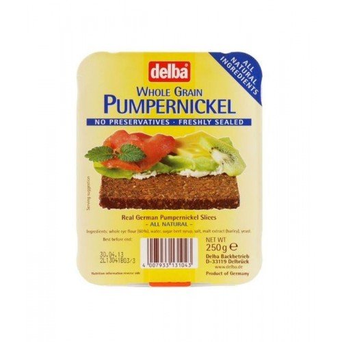 Delba | Pumpernickel Bread | 3 x 250g