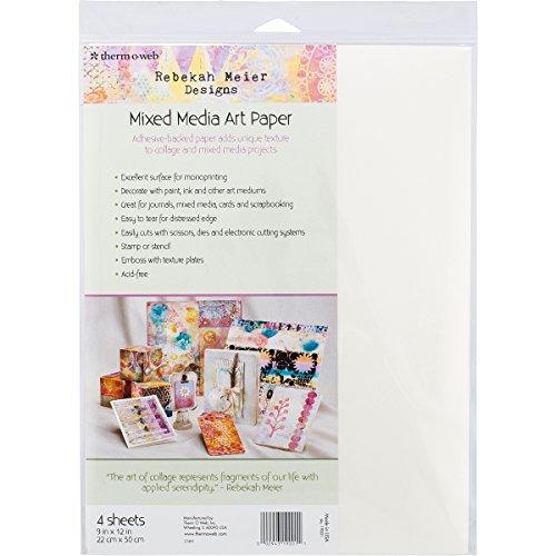 Rebekah Meier Designs Mixed Media Art Paper 9" x 12" (4 sheets per pack)