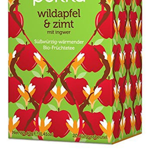 Pukka Herbs Wild Apple & Cinnamon with Gin 20bag X 5 (Pack of 5)