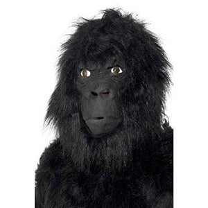 Smiffys Gorilla Mask, Large Overhead with Hair