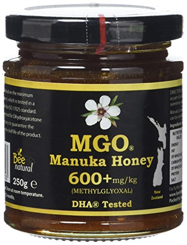 MGO 250 g Methylglyoxal 600 mg/kg Manuka Honey
