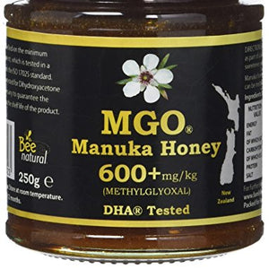MGO 250 g Methylglyoxal 600 mg/kg Manuka Honey