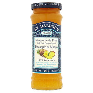 St Dalfour Pineapple and Mango Fruit Spread, 284g