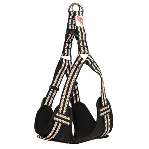 Long Paws Comfort Collection Harness Small Black