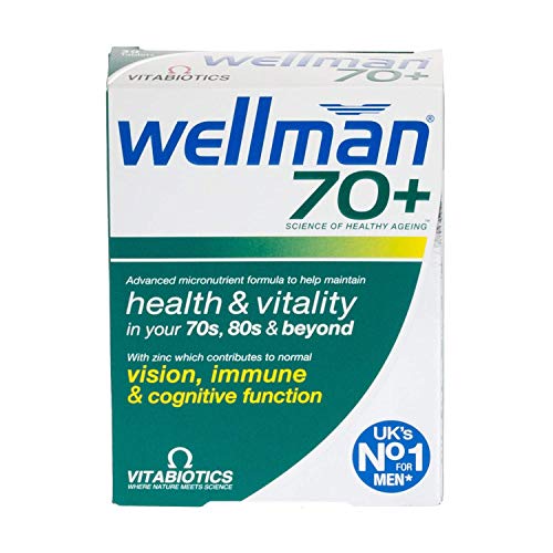 Wellman by Vitabiotics 70+ Tablets x 30
