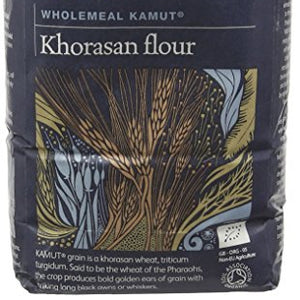 Doves Farm Organic Wholegrain Kamut Khorasan Flour 1 kg (Pack of 5)