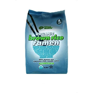 KING SOBA Organic Brown Rice Ramen Noodles 280g (PACK OF 1)