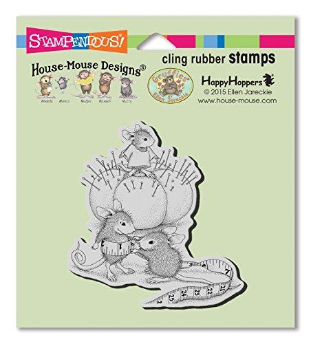 STAMPENDOUS HMCQ20 House Mouse Cling Stamp, Tiny Tailor