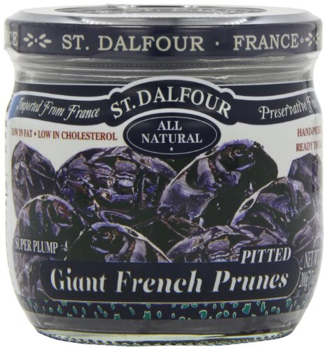 St Dalfour Semi Dried Pitt Prunes 200 g (Pack of 6)