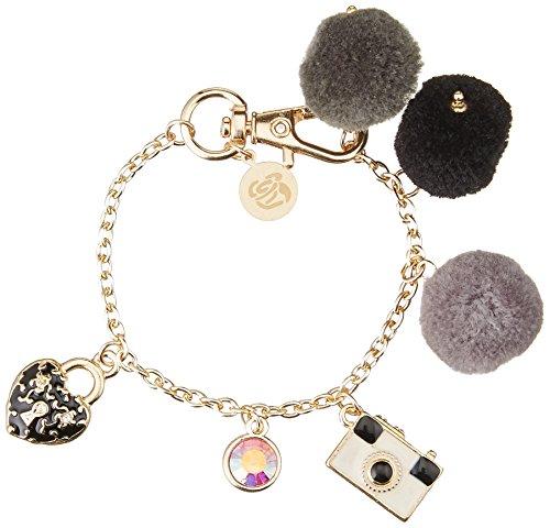 Prima Marketing 655350593346 My Prima Planner Embellishment Pom Key Chain with Lock & Key