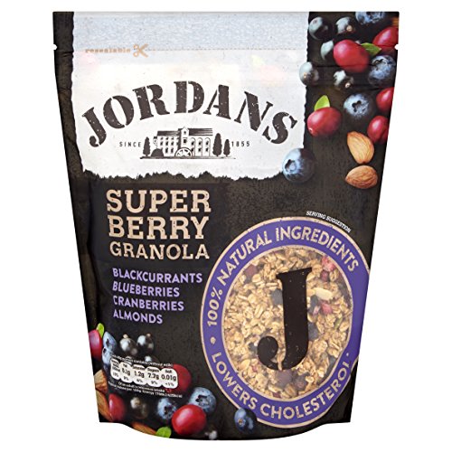 Jordans Super Berry Granola, 550 g, Pack of 2