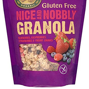 Natures Path Organic Strawberry/ Raspberry/ Blueberry Granola 312 g (Pack of 4)