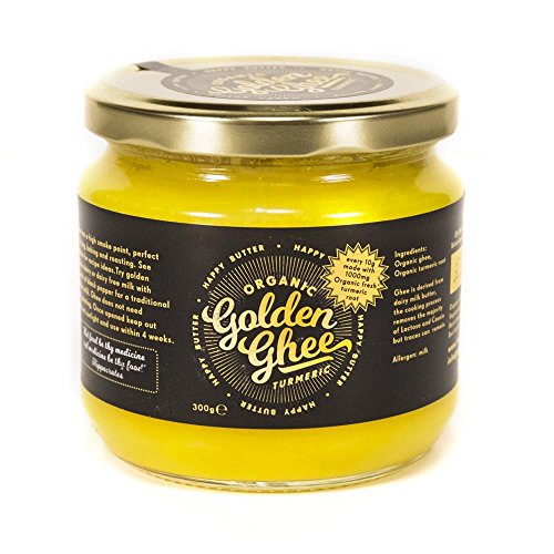 Happy Butter Golden Turmeric Ghee 300g (Case of 6)
