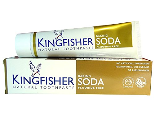 Kingfisher Baking Soda Toothpaste 100ml X 4 (Pack of 4)