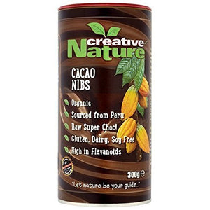 Creative Nature Organic Cacao Nibs 300g X 2 (Pack of 2)