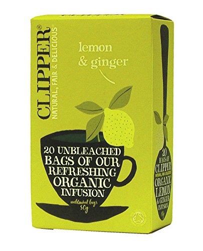 Clipper Organic Lemon & Ginger 20 Tea Bags