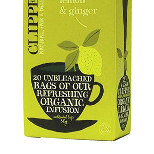 Clipper Organic Lemon & Ginger 20 Tea Bags
