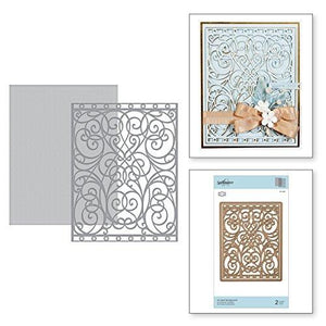 Spellbinders S5-366 Card Creator A2 Swirl Background Etched/Wafer Thin Dies