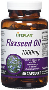 Lifeplan Flaxseed Vegicaps Oil 1000mg 90 Capsules