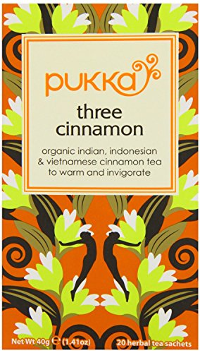 Pukka Herbs Three Cinnamon Tea 20 sachet X 5 (Pack of 5)