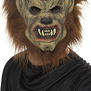 Smiffys Werewolf Mask Foam Rubber