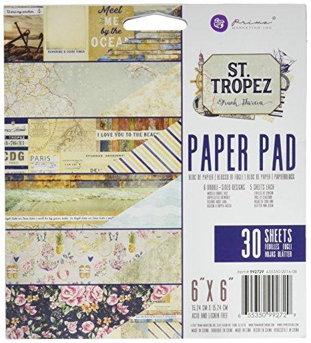 Prima Marketing St. Tropez 6X6 Paper Pad