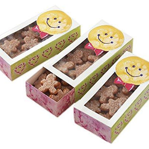 Wilton Gingerbread Boy Sliding Cookie Boxes, 3-Count