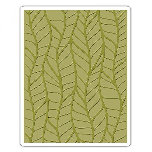 Sizzix 661826 Leafy Texture Fades Embossing Folder