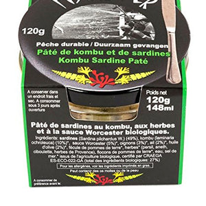 Fish4Ever Sardine Pate & Kombu Seaweed 120g